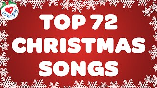 Top 72 Christmas Songs With Lyrics 🎄 3+ Hours Christmas Songs 🎅 Merry Christmas 2024