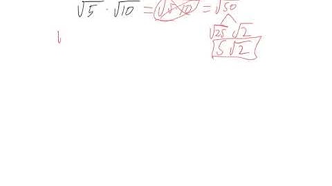 Multiplying radicals (part 1)