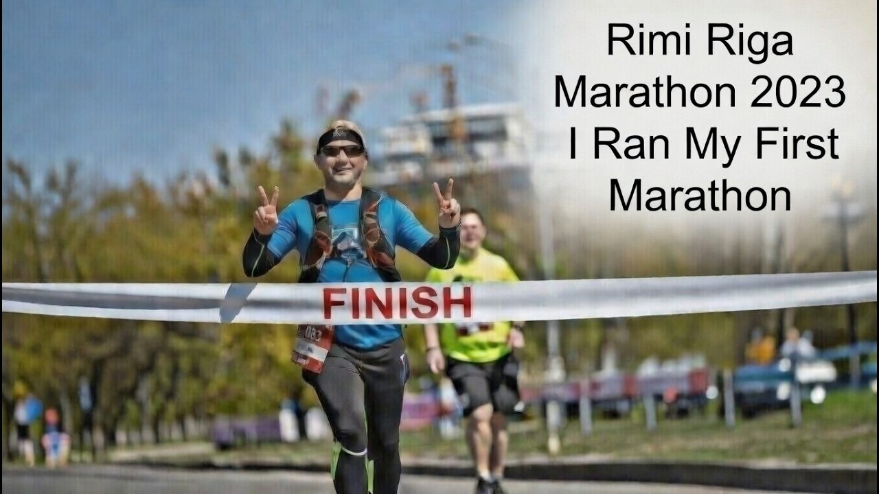 Rimi Riga Пробежал марафон БЕЗ ПОДГОТОВКИ! Rimi Riga Marathon 2023 #RigaMarathon ...