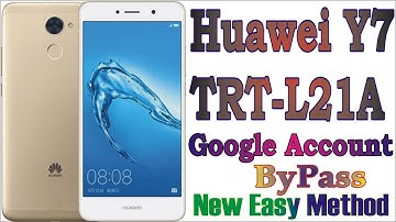 Huawei Y7 Prime TRT L21A  FRP ByPass Google Account Unlock Easy Tricks 2021 Without Pc Y7 Prime V7.0