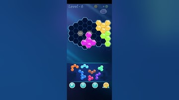 Block! Hexa Puzzle~HexaMage D block 10 to 11 levels~ level-6-7