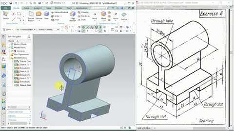 NX CAD EXERCISE 6