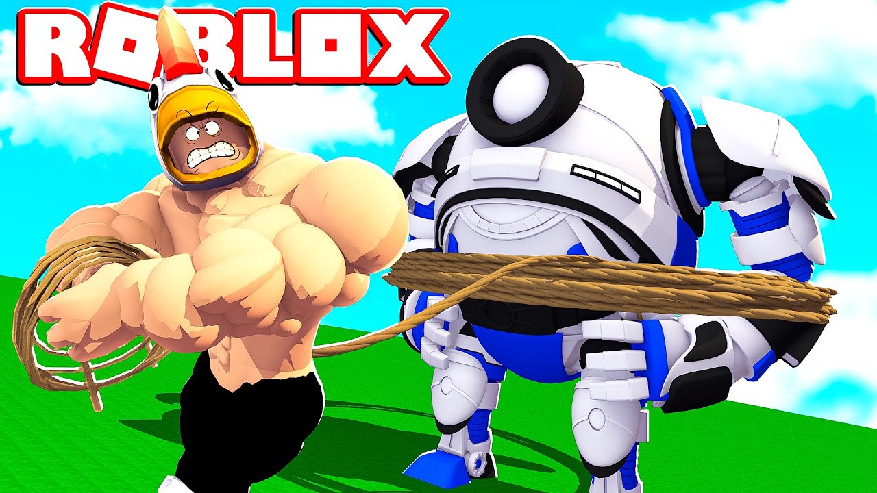 ENTRO NELLA STANZA DEI SUPER FORTI SU ROBLOX!!