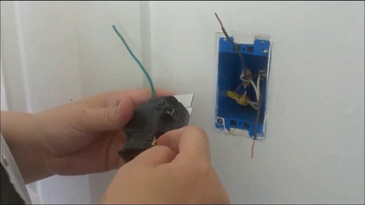 Lutron Motion Sensor Light Switch Install YouTube