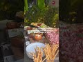 Tucked away in a Times Square is a vibrant garden party brunch that serves a free welcome cocktail