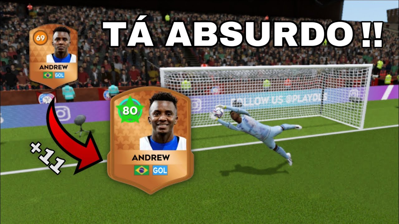 Upei e testei o Andrew goleiro do Flamengo (ELE GANHOU +11) 🧤⬆️