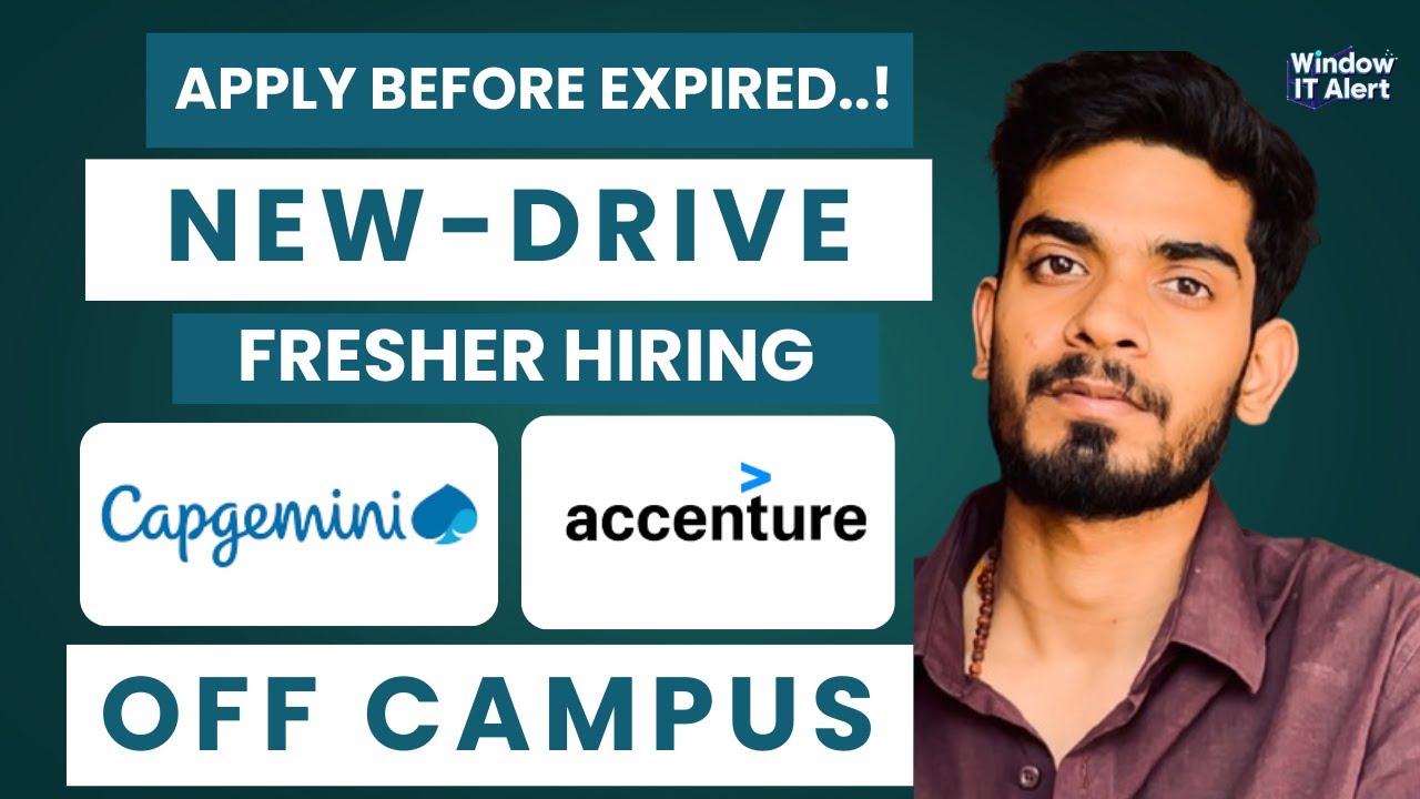 Direct Test Hiring | Accenture , Capgemini | 2023 to 2027 | OFF Campus ...