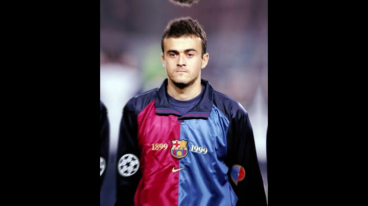 Luis Enrique’s Shocking El Clásico Goal for Both Sides! 🔥