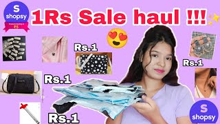 Shopsy 1rs Sale | How to order shopsy 1rs Sale | itna *sasta* product Shopsy me 😱 | The Amisha