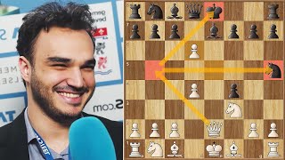 GM Blunders a Piece on Move 6 AND WINS!