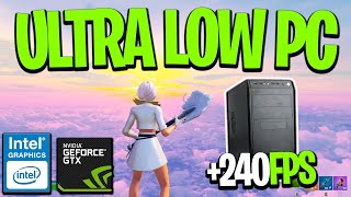 How To Fortnite FPS Boost ULTRA LOW END PCs (LAPTOPS) & Get Maximum FPS!