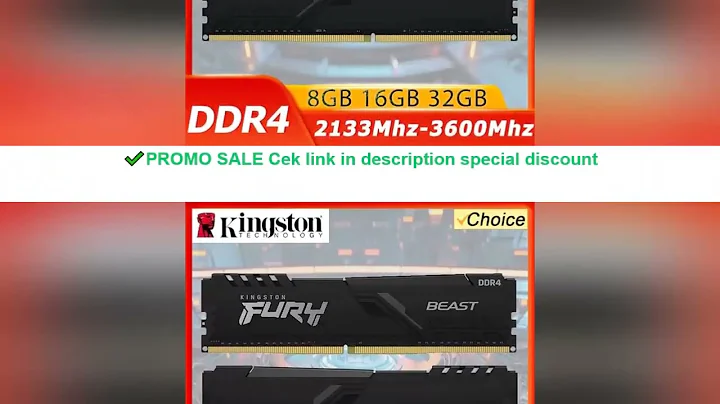 Kingston Fury Beast DDR4 8G 16G 32GB 3600 3200Mhz RAM PC Memory 288Pin XMP2.0 Heatsink For Desktop A