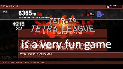 tetr.io tetra league is a very fun game