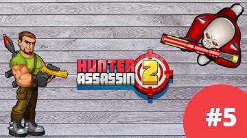 Hunter Assassin 2: Level 5 | Complete Walkthrough | Jungle Master vs Skull Boss