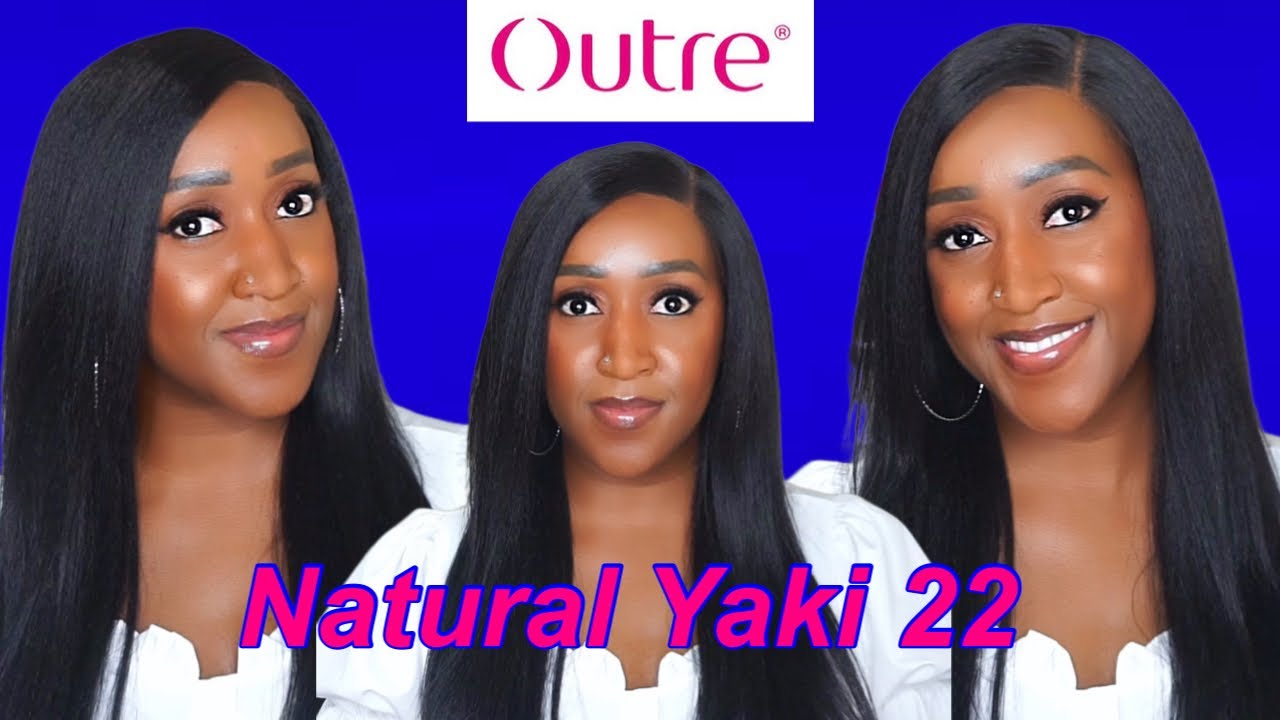 Outre Lace Front HD Synthetic Lace Front Wig - Natural Yaki 26