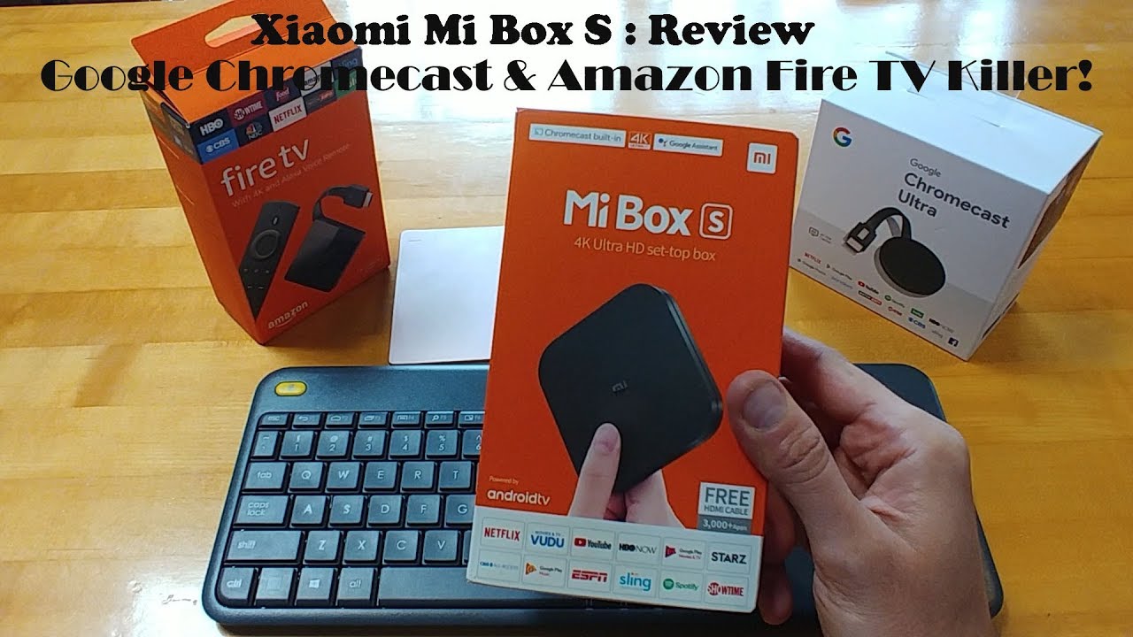 Tv Box Xiaomi Mi Box S Android Chromecast 4k XIAOMI