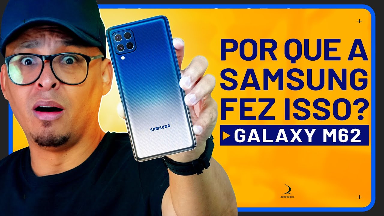 SAMSUNG GALAXY M62. Que MALUQUISSE a Samsung fez nesse celular? Dudu Rocha.  unboxing. - YouTube