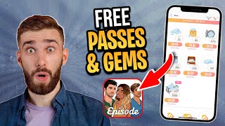 EASIEST Way to Get FREE GEMS & PASSES in Episode! Choose Your Story 2022