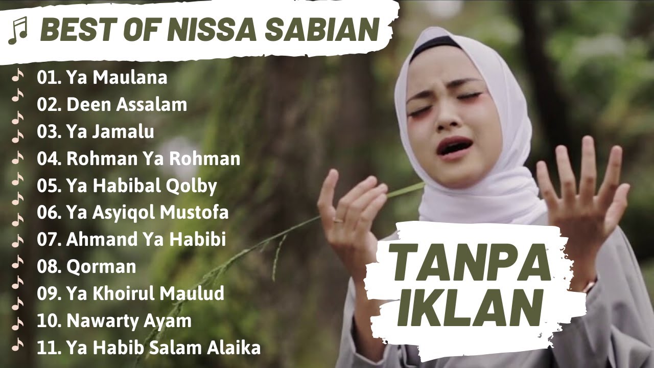 Download Mp3 [TANPA IKLAN] NISSA SABYAN GAMBUS FULL ALBUM – LAGU SHOLAWAT NABI