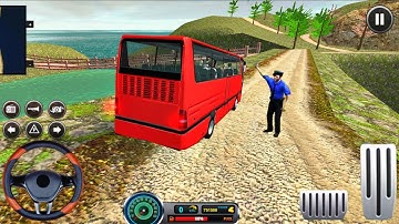 Real Uphill Offroad Bus Drive Games - Offroad Bus Driving Simulator 3D - Android GamePlay