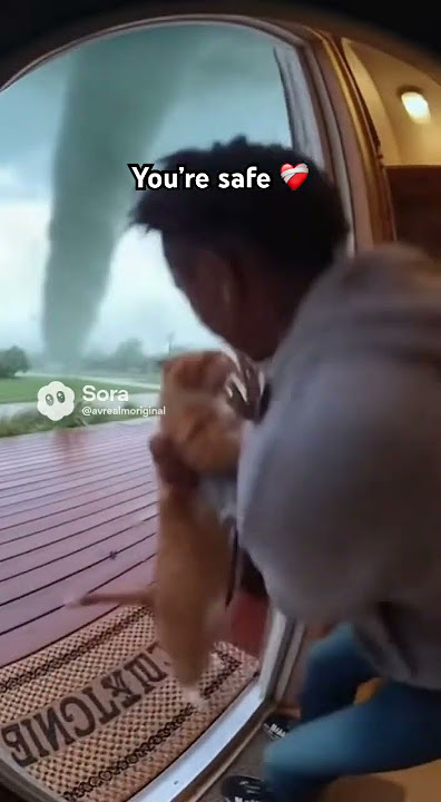 You’re safe ❤️‍🩹 #CuteCat #RescueCat #catlovers  #EmotionalShorts