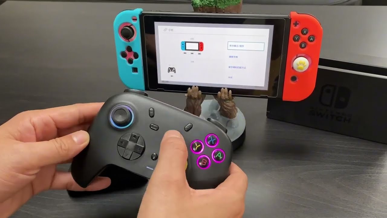 SW-021 Wireless Controller Connection Method for PC/Switch/Switch 2 and M1/M2 Buttons Setting Method