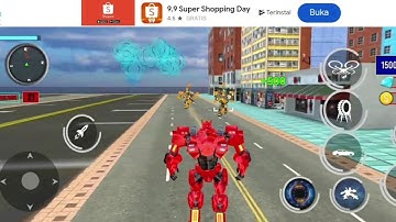 Spider Wheel Robot Car Transformer Games || Level 21 - Car Game Android Gameplay