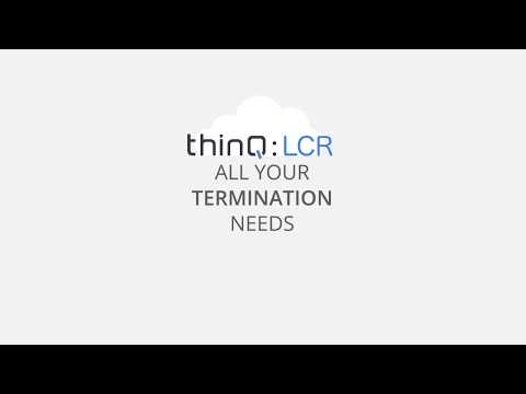 thinQ Least Cost Routing (LCR) for Voice Calls