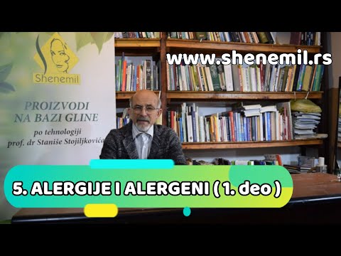 5. ALERGIJE I ALERGENI - Ekologija organizma sa Prof. dr Stanišom Stojiljkovićem