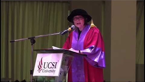 UCSI 35th Convocation Ceremony 11th Oct 2022