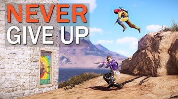 NEVER GIVE UP! - Rust Solo Survival