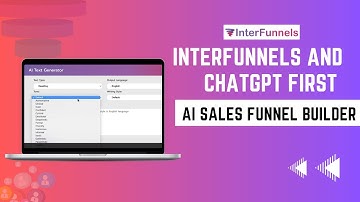 Interfunnels and ChatGPT First AI Sales Funnel Builder