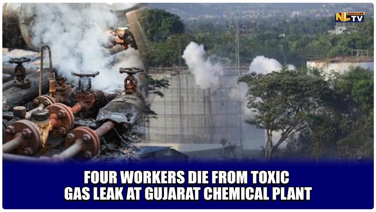FOUR WORKERS DIE FROM TOXIC GAS LEAK AT GUJARAT CHEMICAL PLANT - YouTube