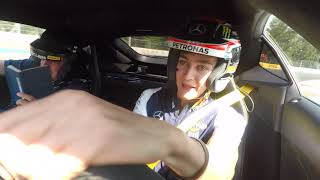 A Pirelli Hot Lap With A Difference: George Russell and Will Buxton