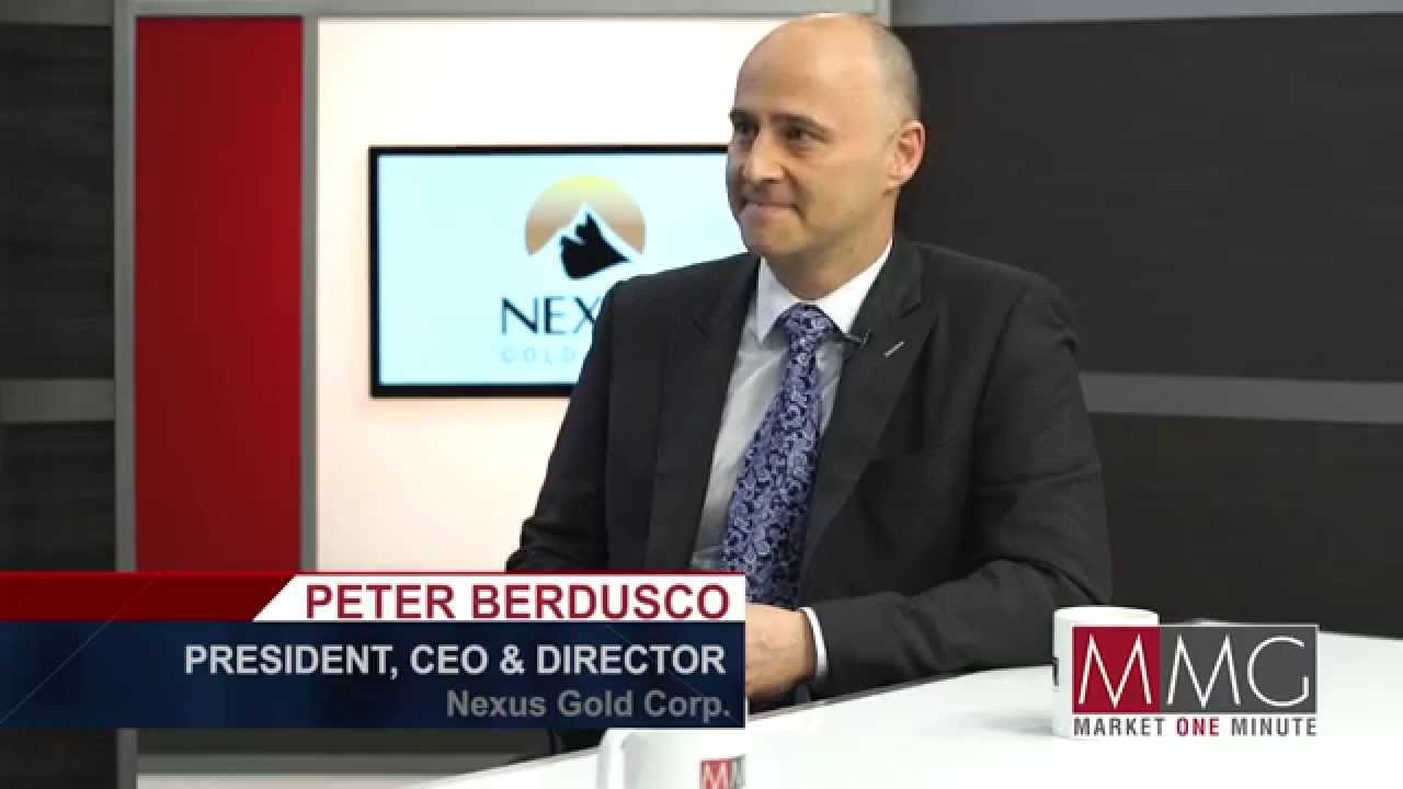 Peter Berdusco of Nexus Gold Corp. Interviewed on Market One Minute