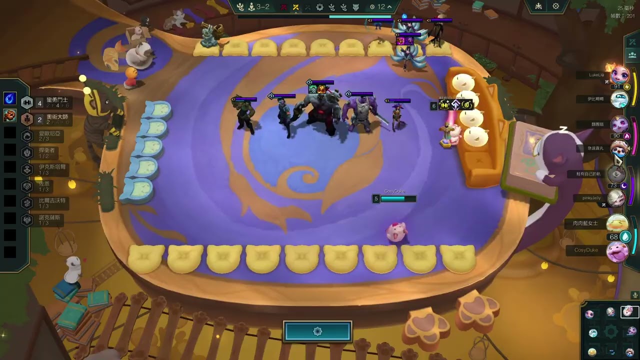 7 Demacia 4 Invoker 3-star Sona w Jarvan IV.