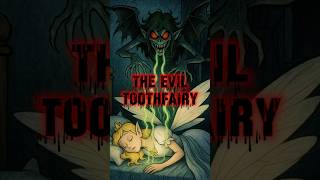 🪄 The Scary Truth Of The Evil Tooth Fairy 🧟 #creepy #scary #spooky #horror