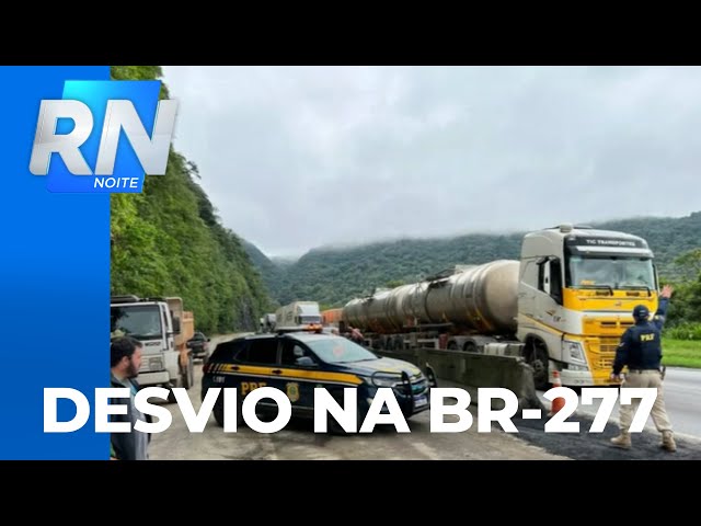 BR-277 tem fila de 4 Km no sentido Litoral e 8 Km para Curitiba - RIC Mais