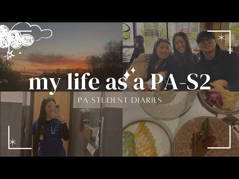 pa student diaries🩺 | rotations, job searching, family, friends, food