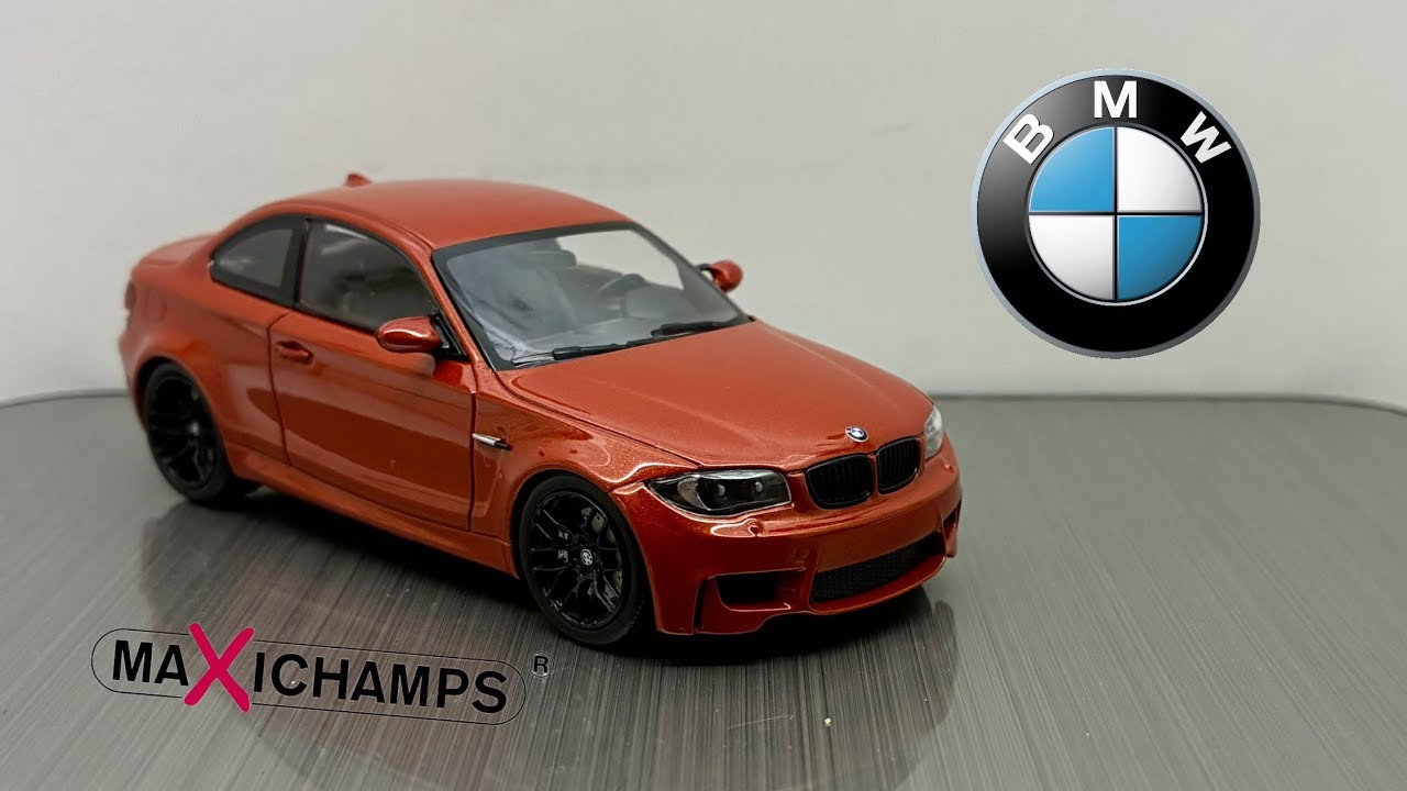 2011 BMW 1 Series M Coupe Review 1:43 AM Maxichamps - YouTube