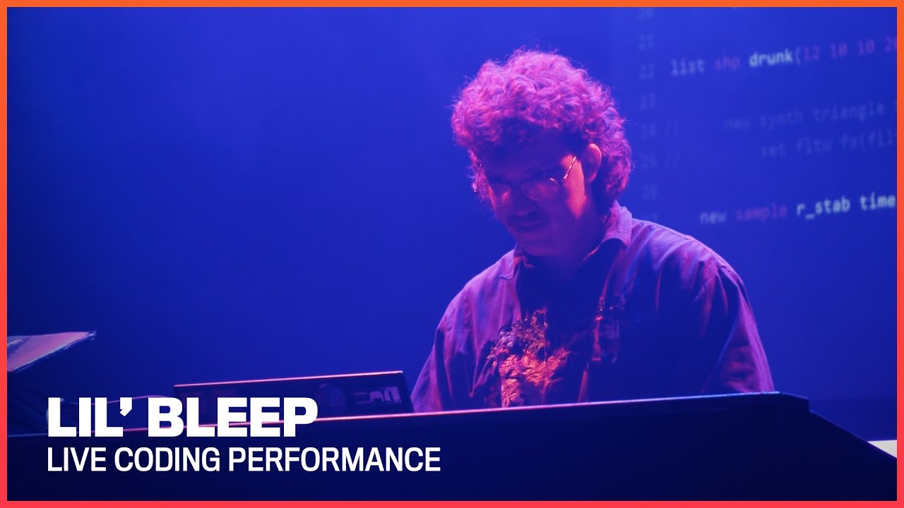 Lil’ Bleep - Live Coding Performance | Far Out Podcast