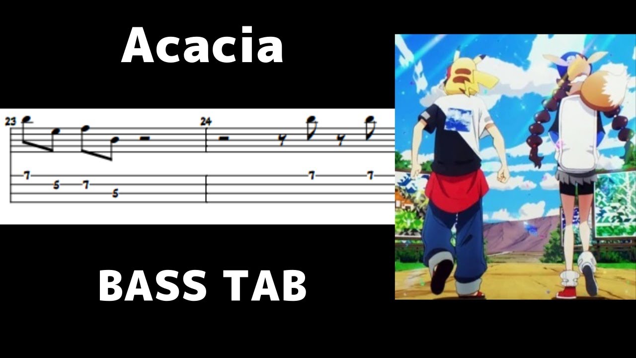 BUMP OF CHICKEN - Acacia [BASS TAB] [ベース tab譜]
