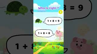 Kids math challenge 🧮 Who is right? 🤔
