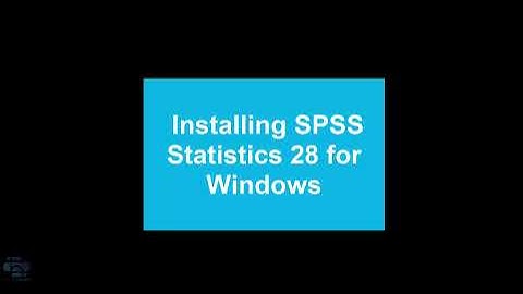 IBM SPSS 28 Installation for Windows by Hearne Software