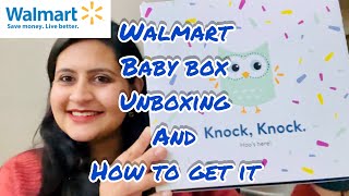 walmart free baby box 2021| best free baby stuff 2021|unboxing n how to get walmart baby welcome box by Shilpi Shukla 494 views 2 years ago 3 minutes, 8 seconds
