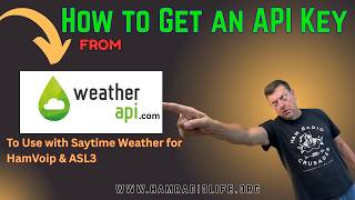 How to get an API key from WeatherAPI.com
