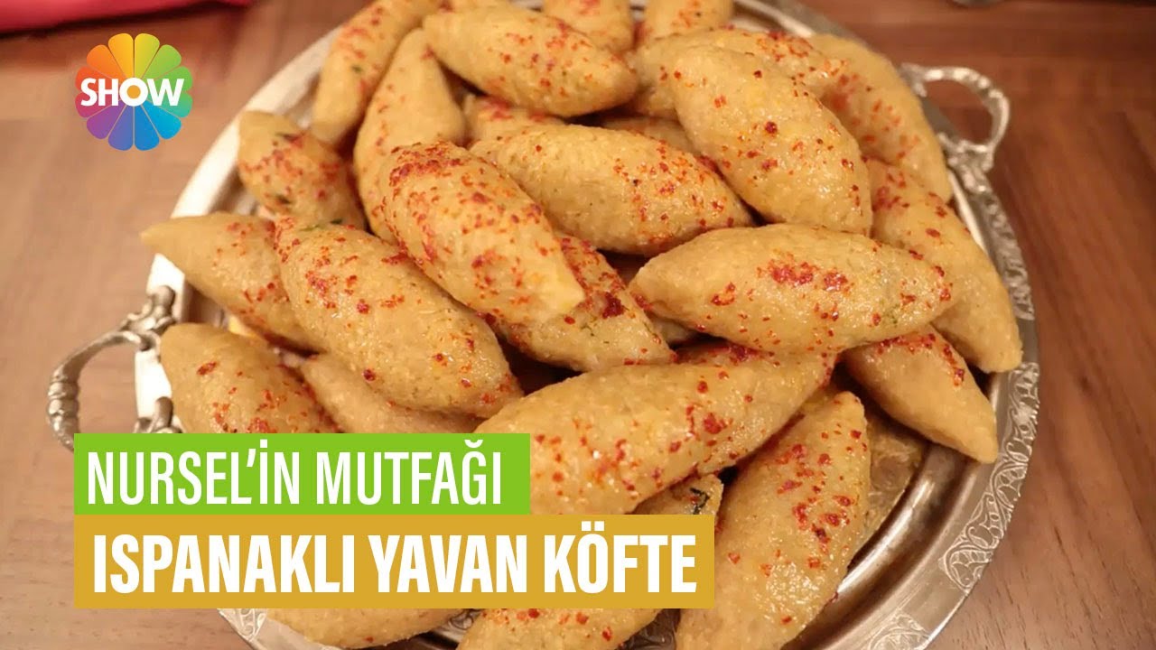Ispanaklı Yavan Köfte Tarifi | Nursel'in Mutfağı Ispanaklı Yavan Köfte Tarifi | Nursel'in Mutfağı