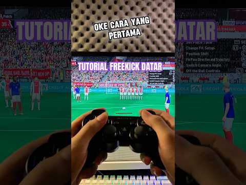 fontana188 x galaxytoto - tutorial freekick datar menyusur tanah #ps3 #freekickefootball #gemboxpatch