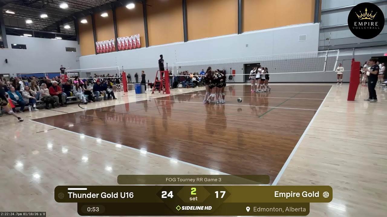 Empire Gold vs. Thunder Gold U16 (2026.01.10)