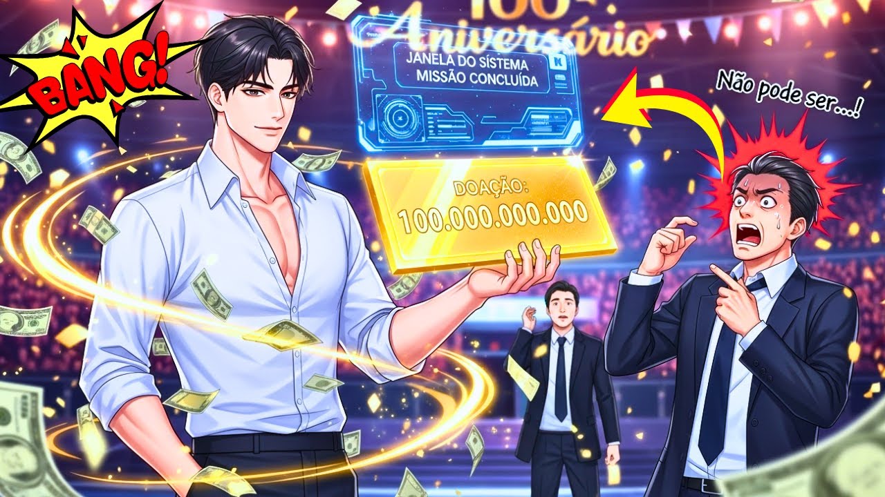 🎀Herdeiro de 900 Bi Ativa o SISTEMA MAGNATA e HUMILHA o Invejoso | Resumo de Manhwa